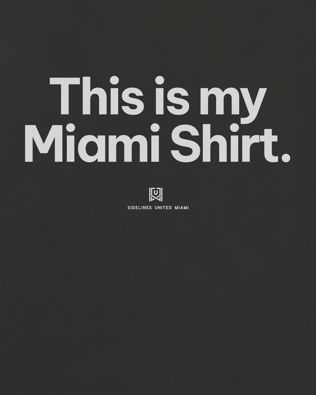 MIA My Shirt Tee - Washed Black / White - Zoom