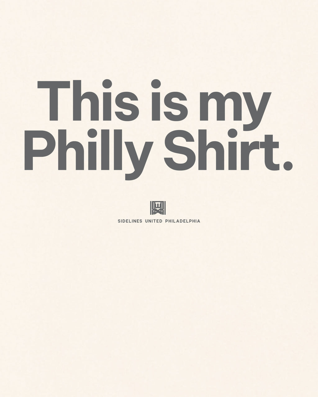 Philly My Shirt Tee - Vintage White - Zoom