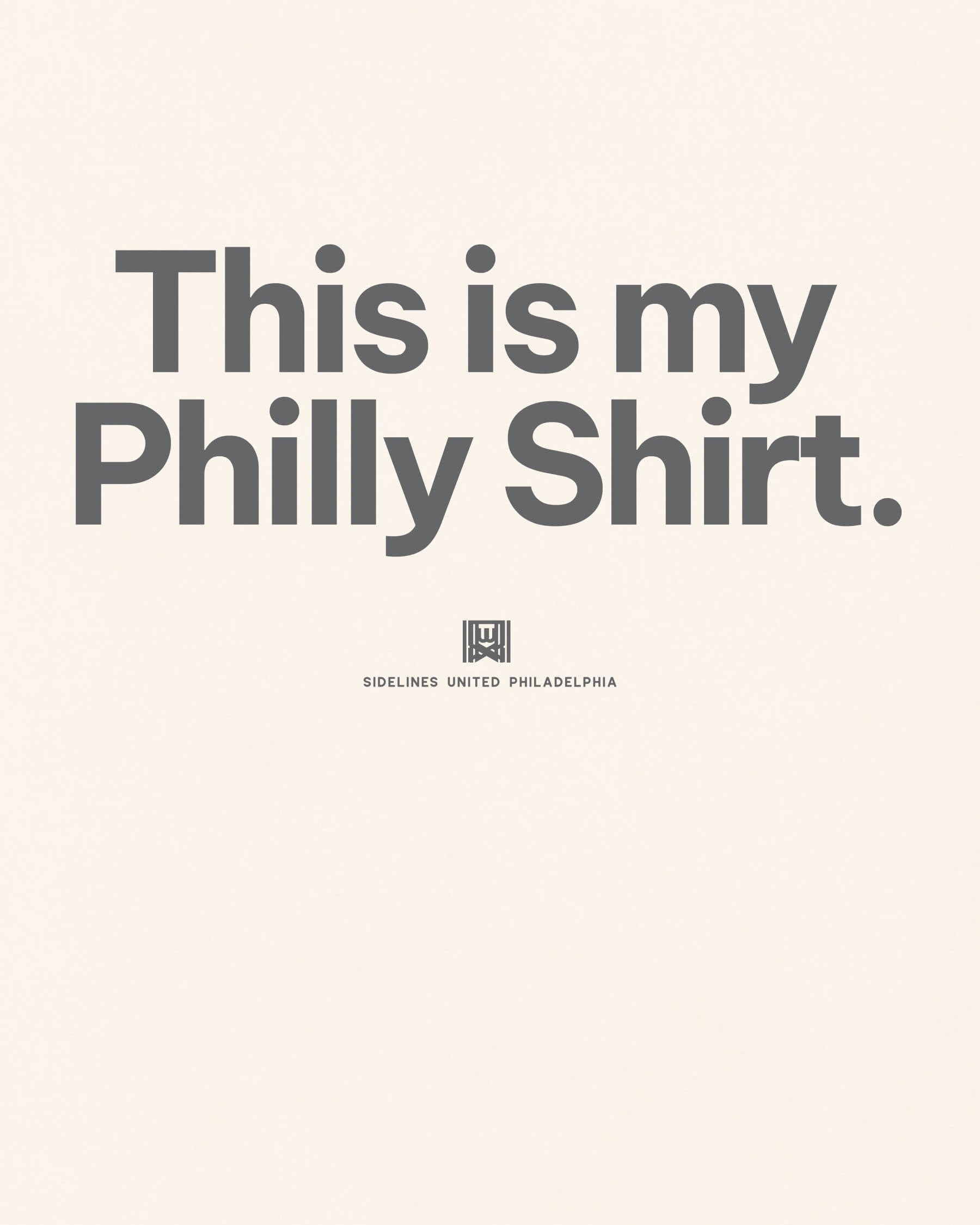 Philly My Shirt Tee - Vintage White - Zoom