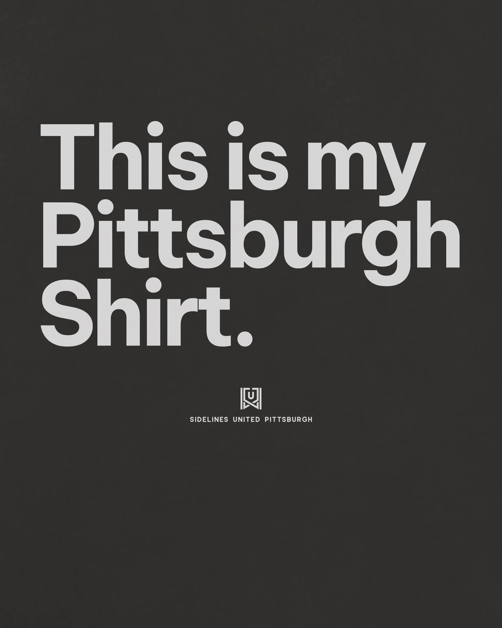 PGH My Shirt Tee - Washed Black / White - Zoom