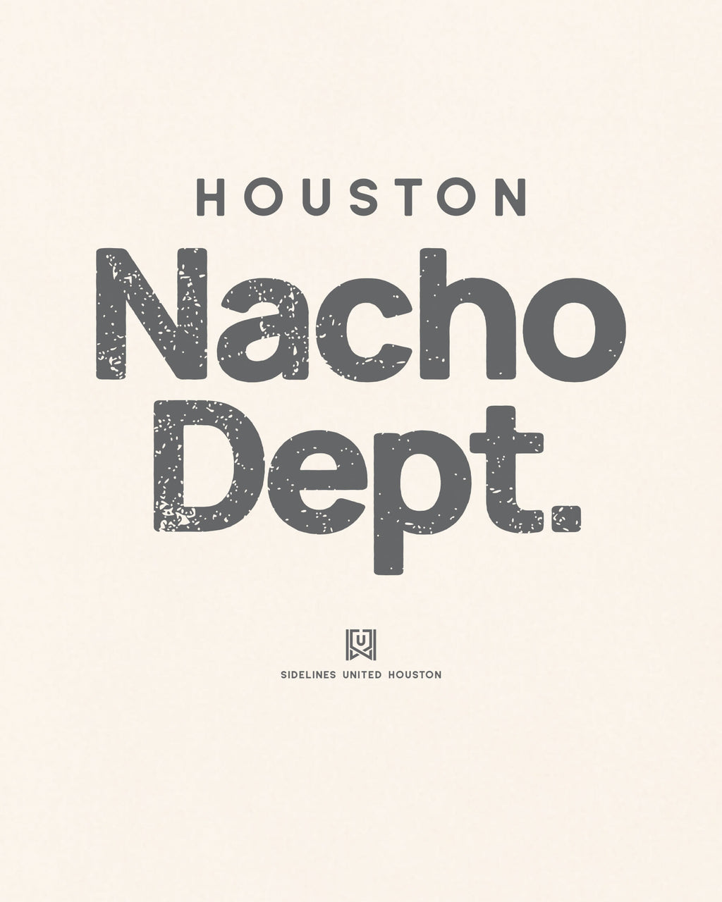 HOU Nacho Dept Tee - Vintage White - Zoom
