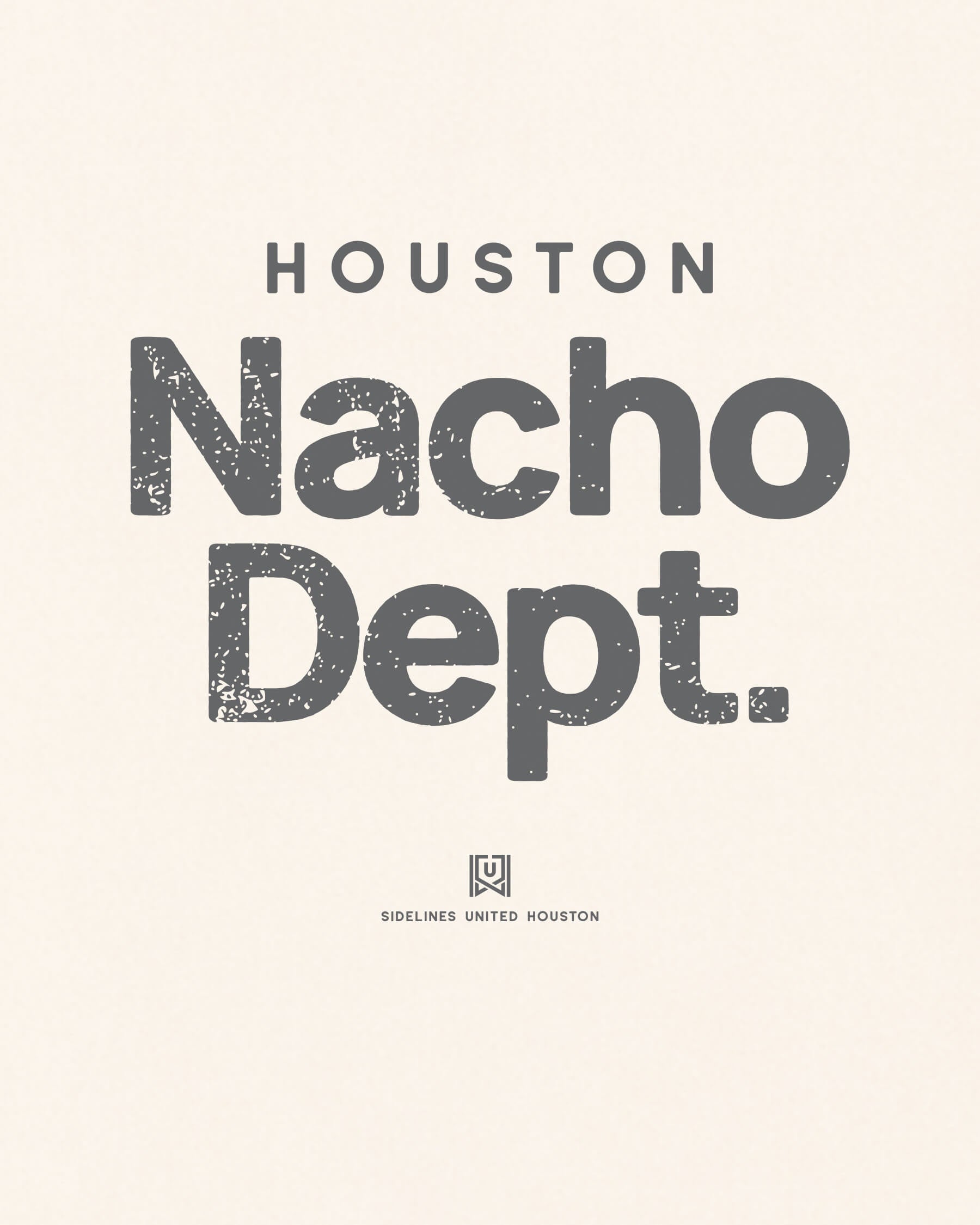 HOU Nacho Dept Tee - Vintage White - Zoom