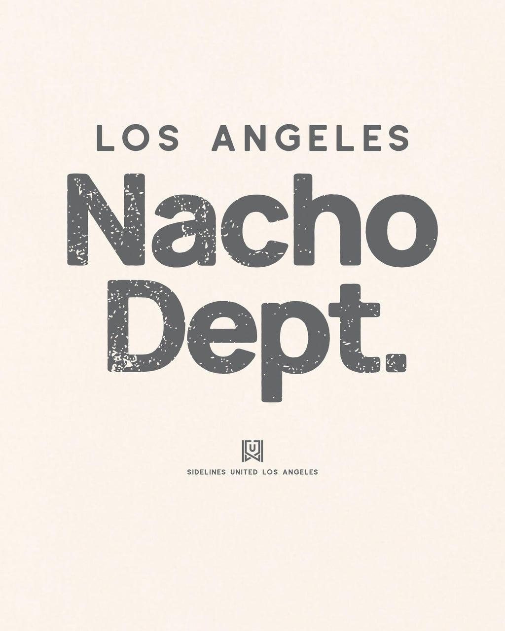 LA Nacho Dept Tee - Vintage White - Zoom