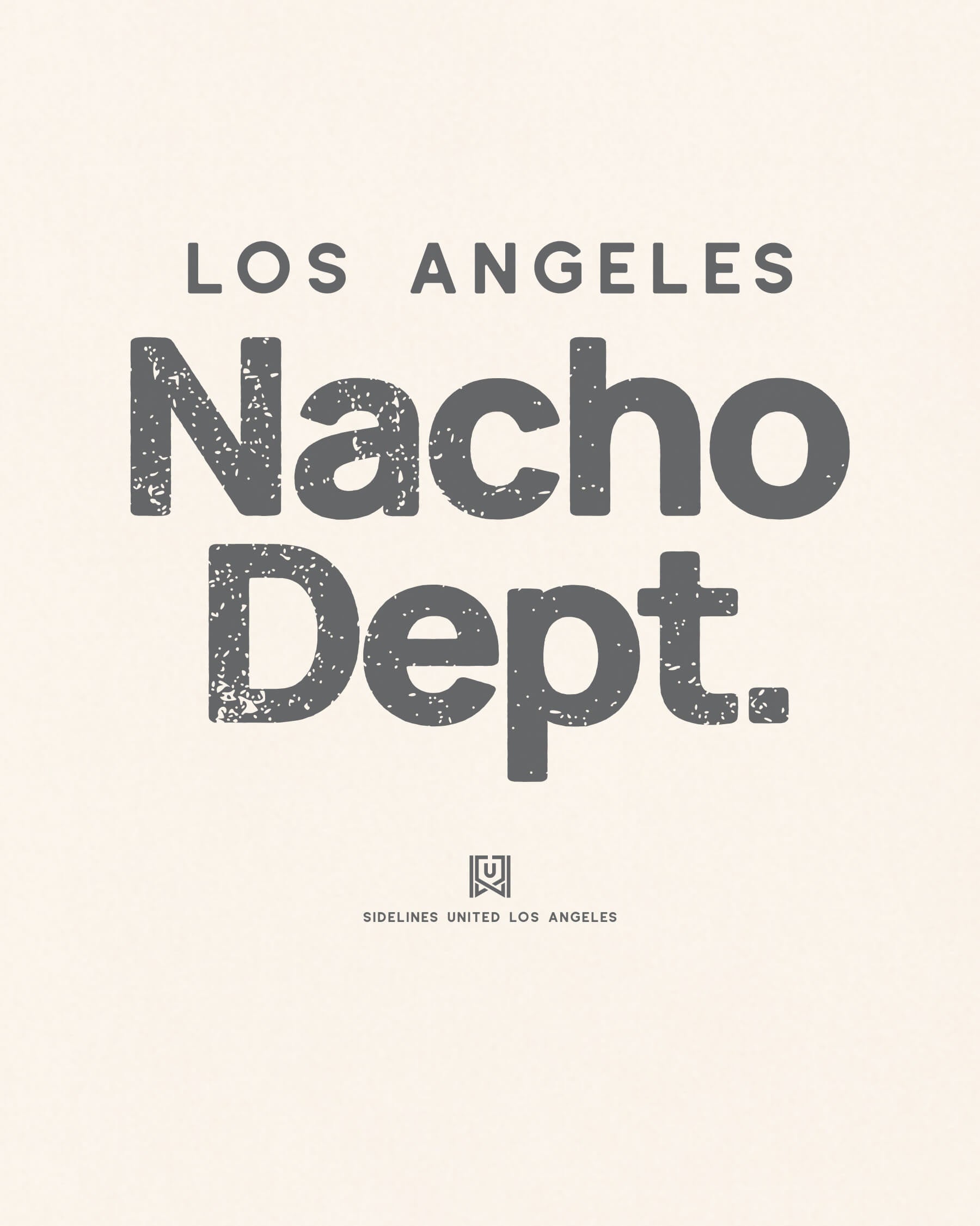 LA Nacho Dept Tee - Vintage White - Zoom