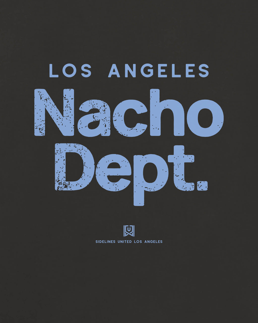 LA Nacho Dept Tee - Washed Black / Blue - Zoom