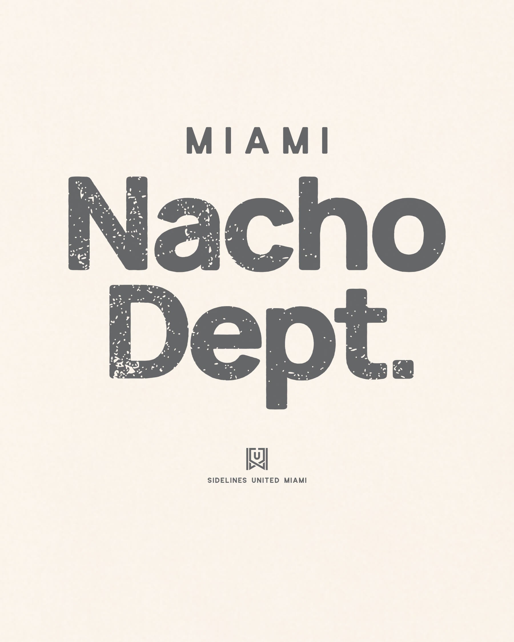 MIA Nacho Dept Tee - Vintage White - Zoom