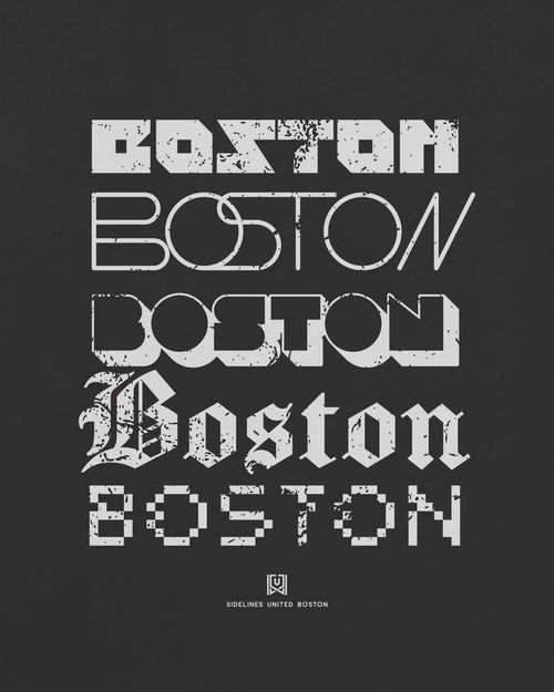 BOS Not Your Type Black Tee