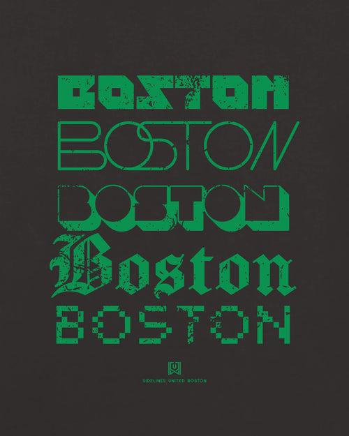 BOS Not Your Type Black Tee