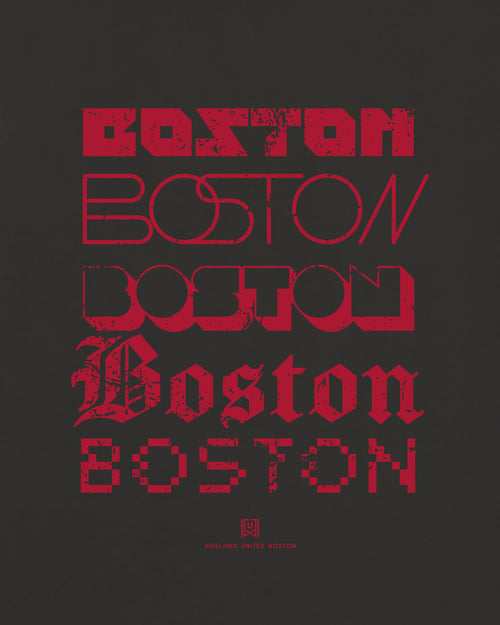 BOS Not Your Type Black Tee