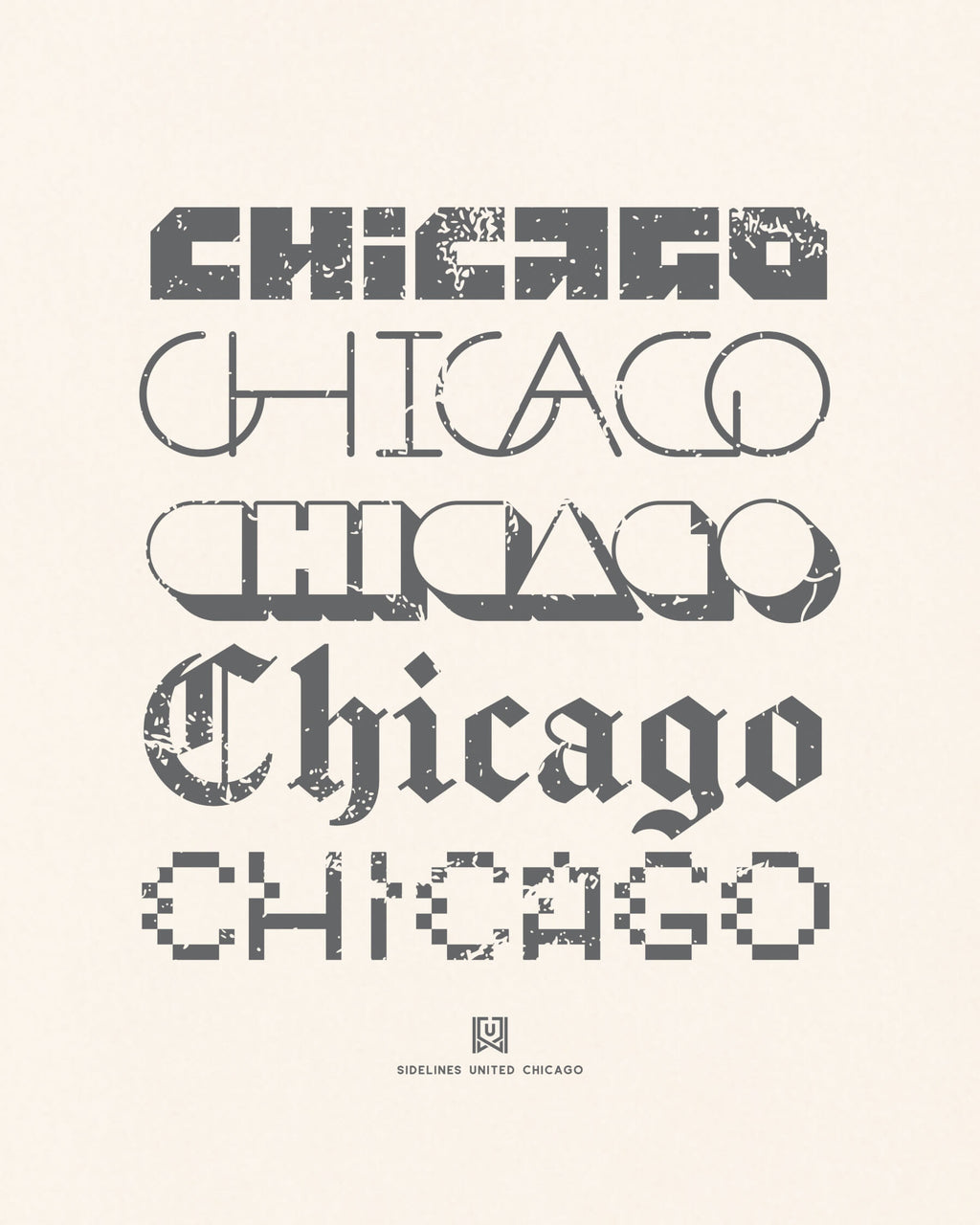 CHI Not Your Type Vintage White Tee