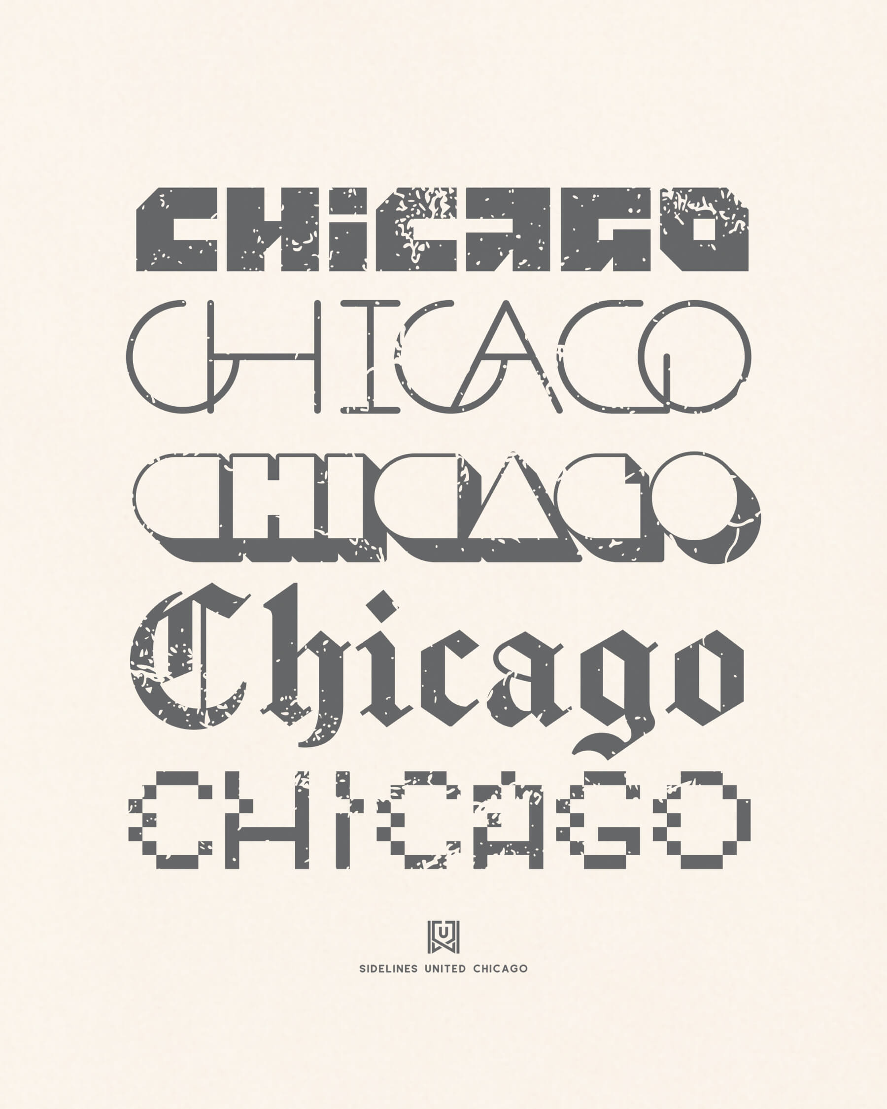 CHI Not Your Type Vintage White Tee