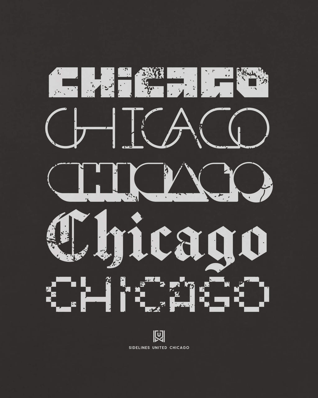 CHI Not Your Type Black Tee
