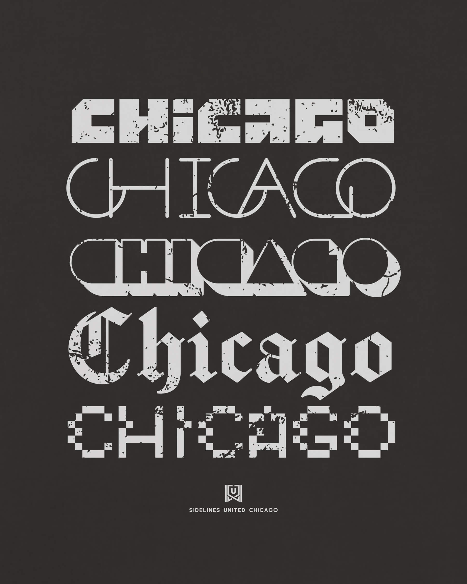 CHI Not Your Type Black Tee