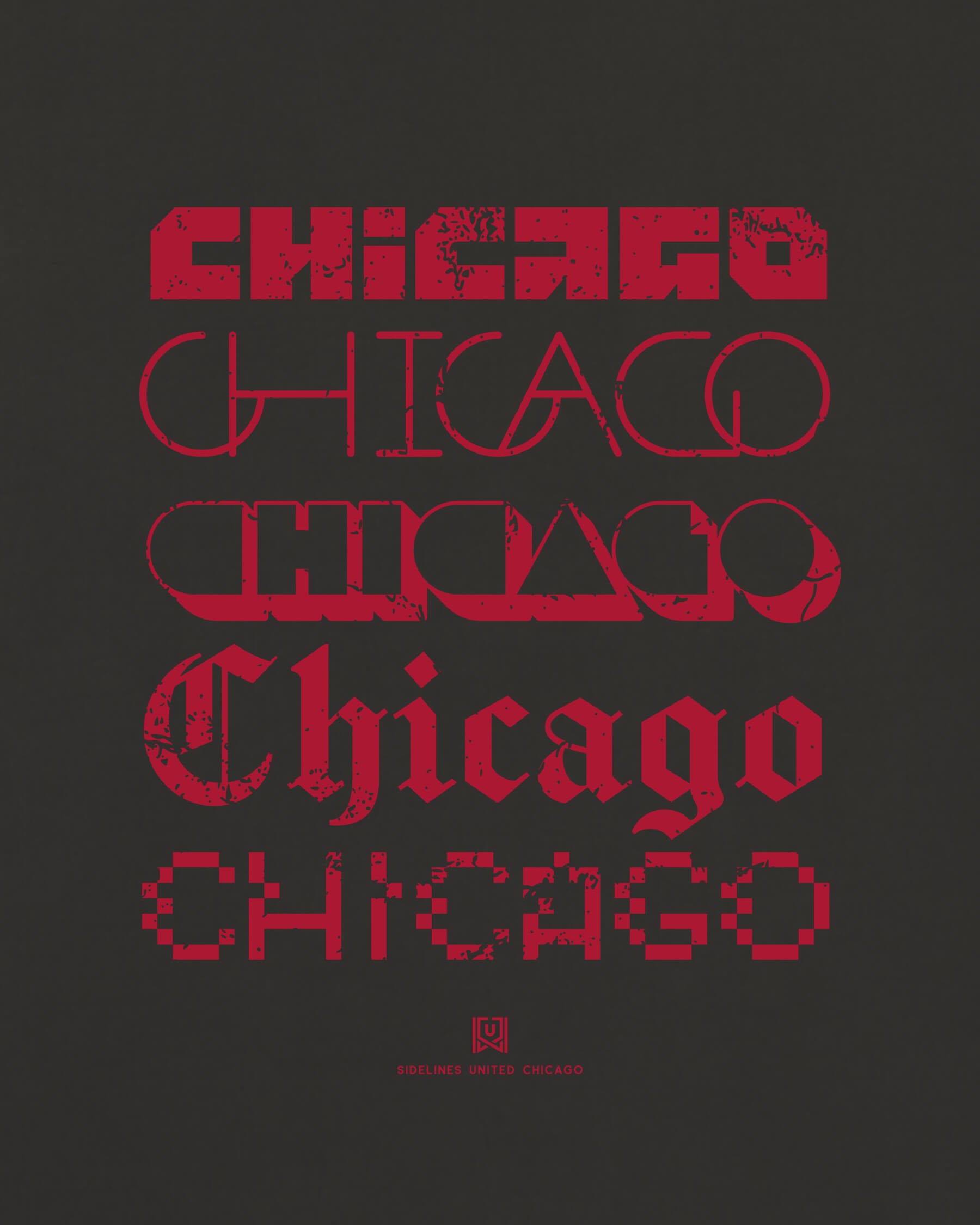 CHI Not Your Type Black Tee