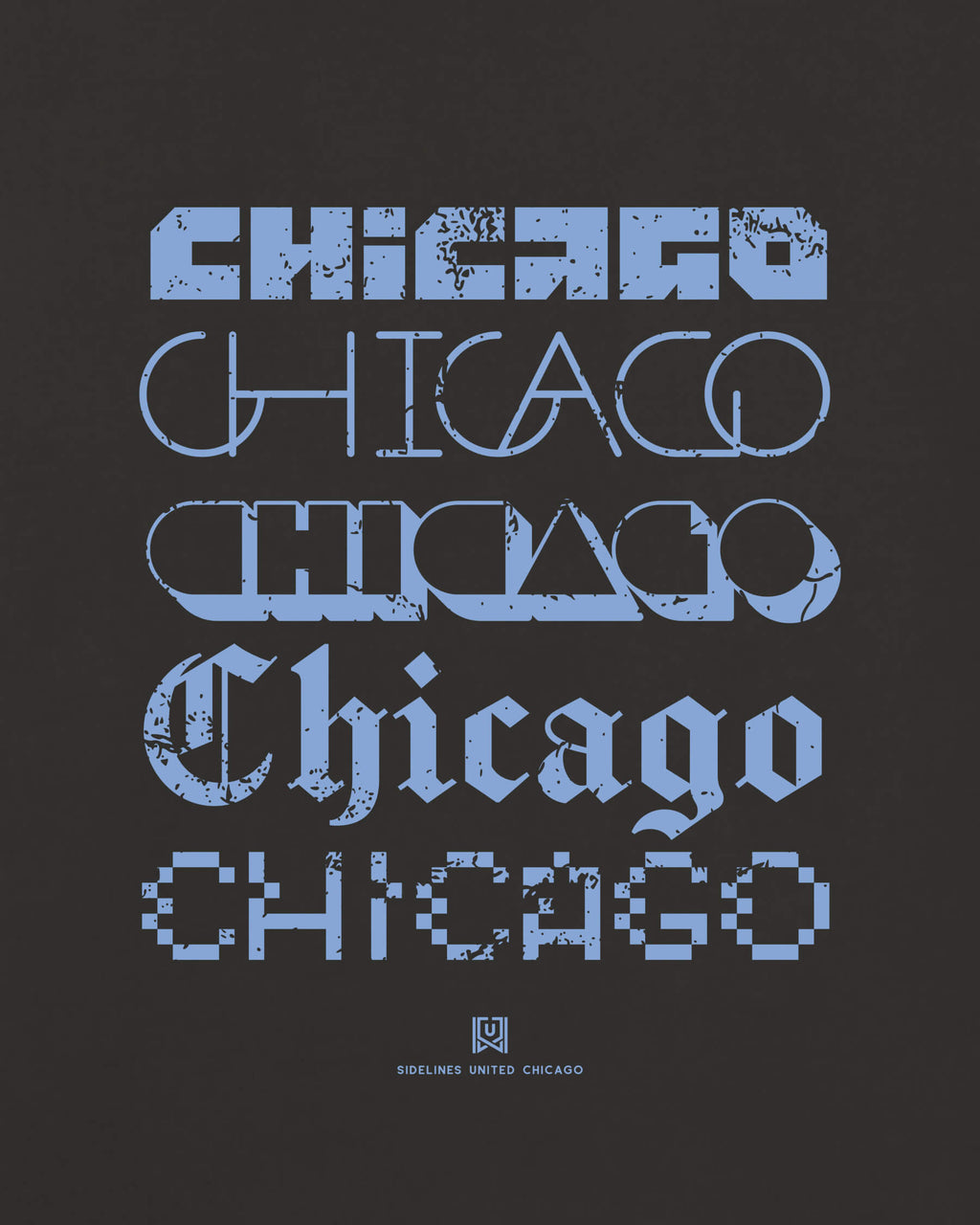 CHI Not Your Type Black Tee