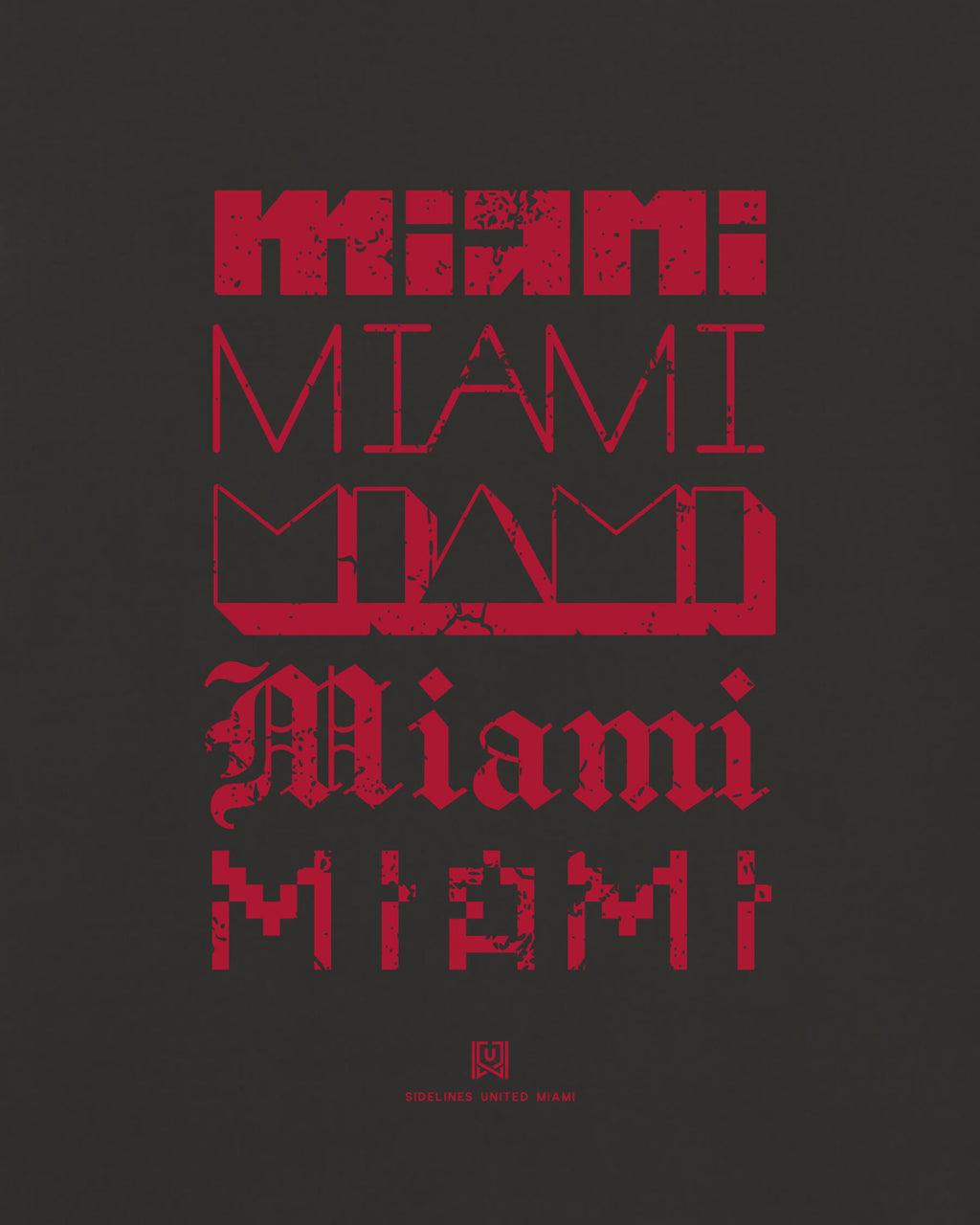 MIA Not Your Type Black Tee