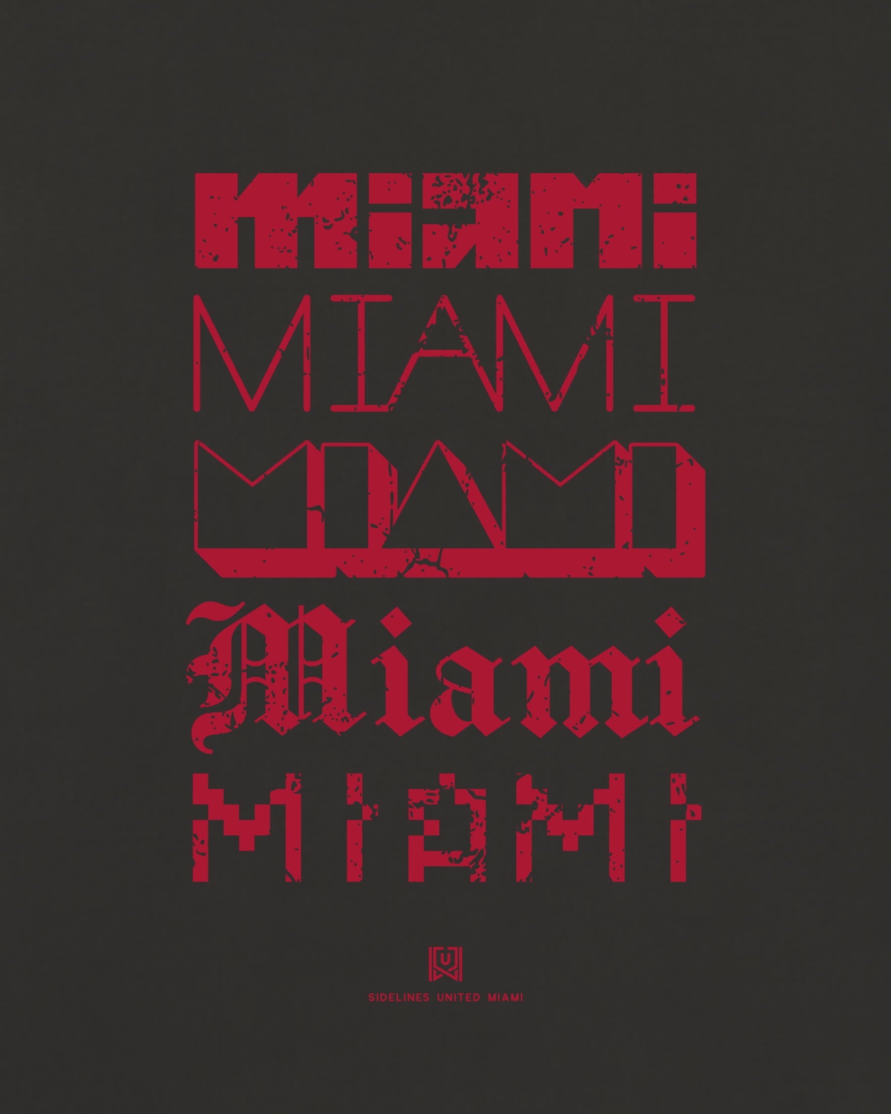 MIA Not Your Type Black Tee