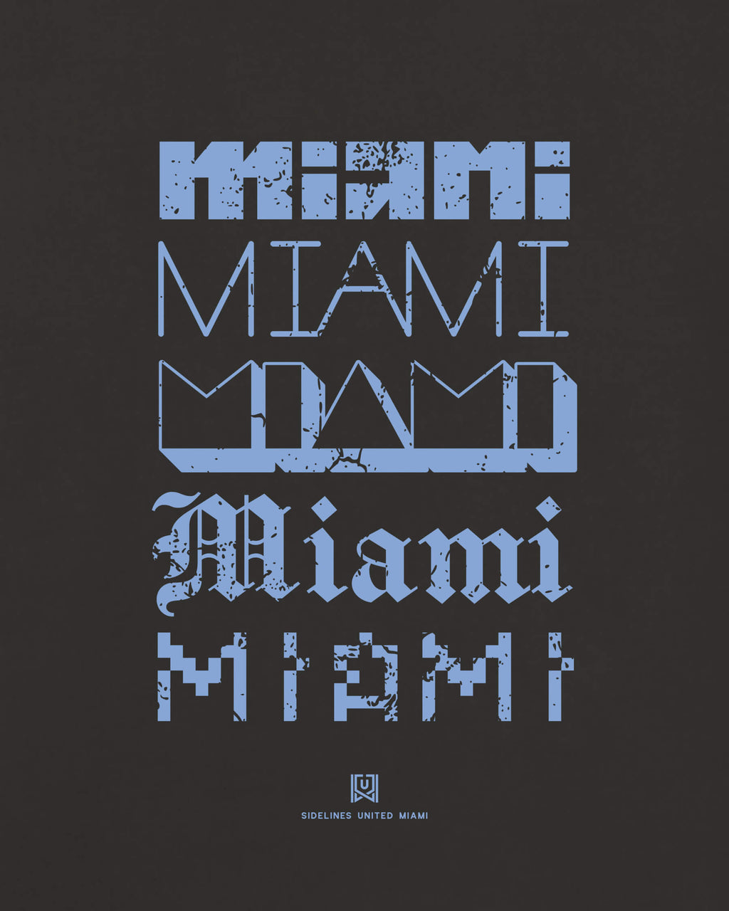MIA Not Your Type Black Tee