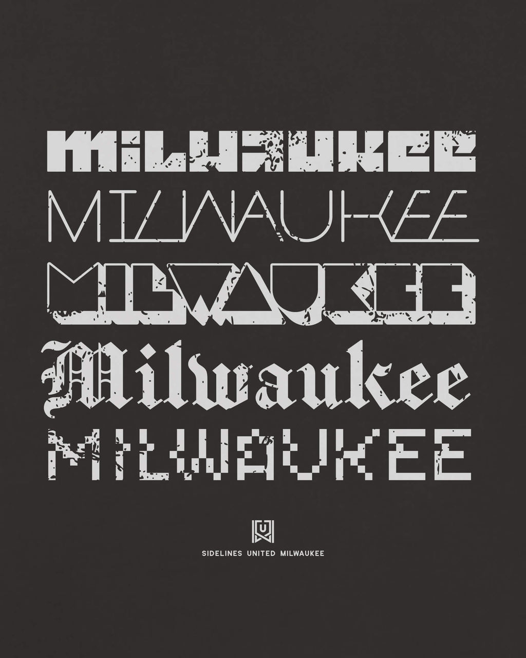 MKE Not Your Type Black Tee