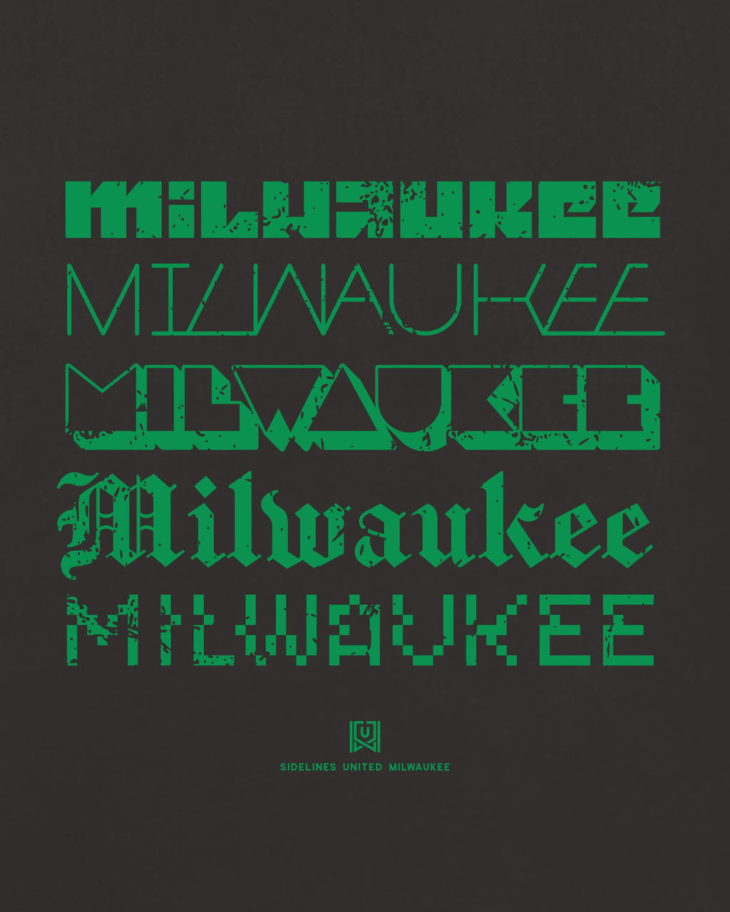 MKE Not Your Type Black Tee