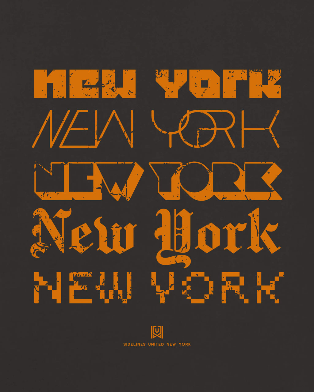 NY Not Your Type Black Tee
