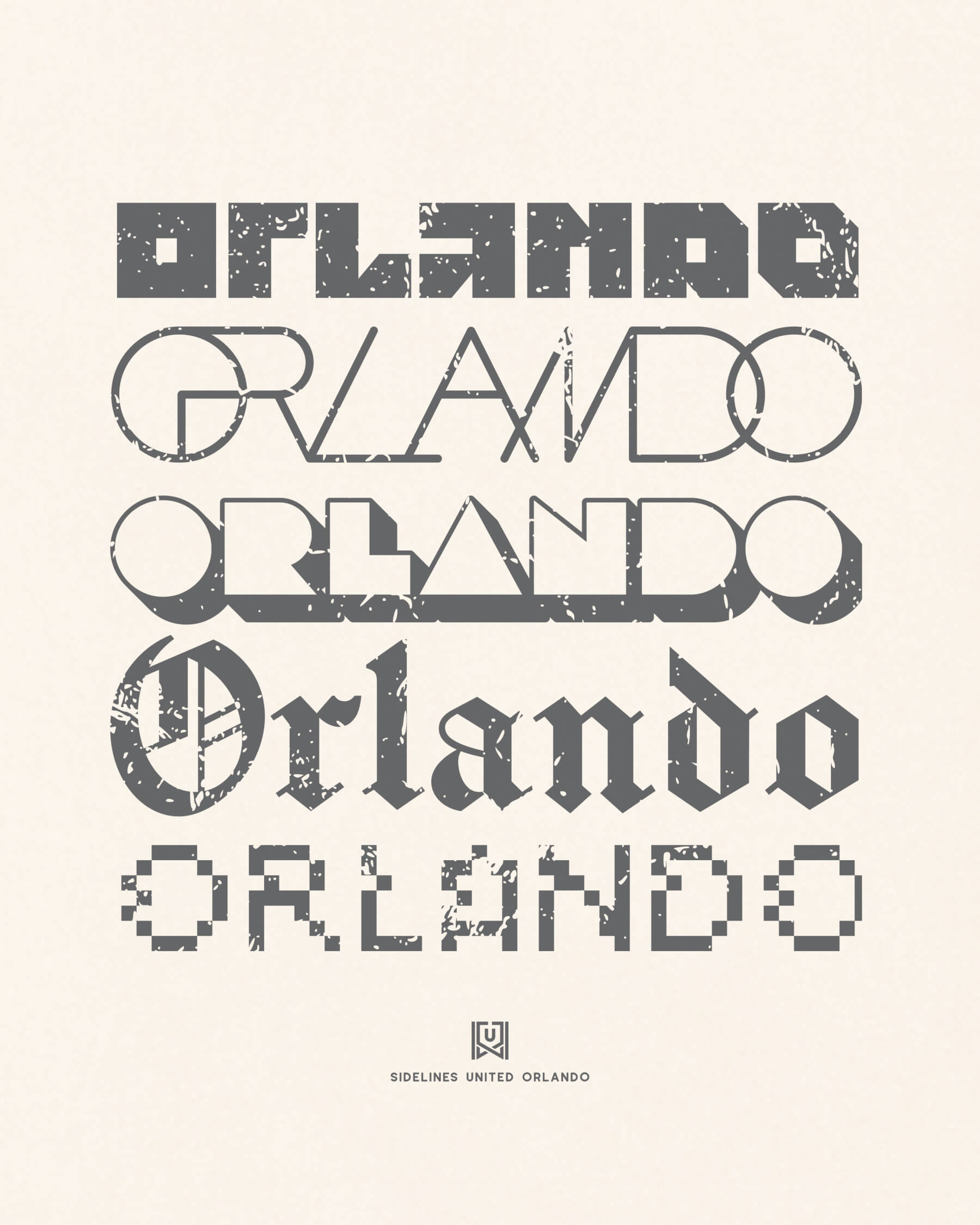 Orlando Not Your Type Tee - Vintage White - Zoom