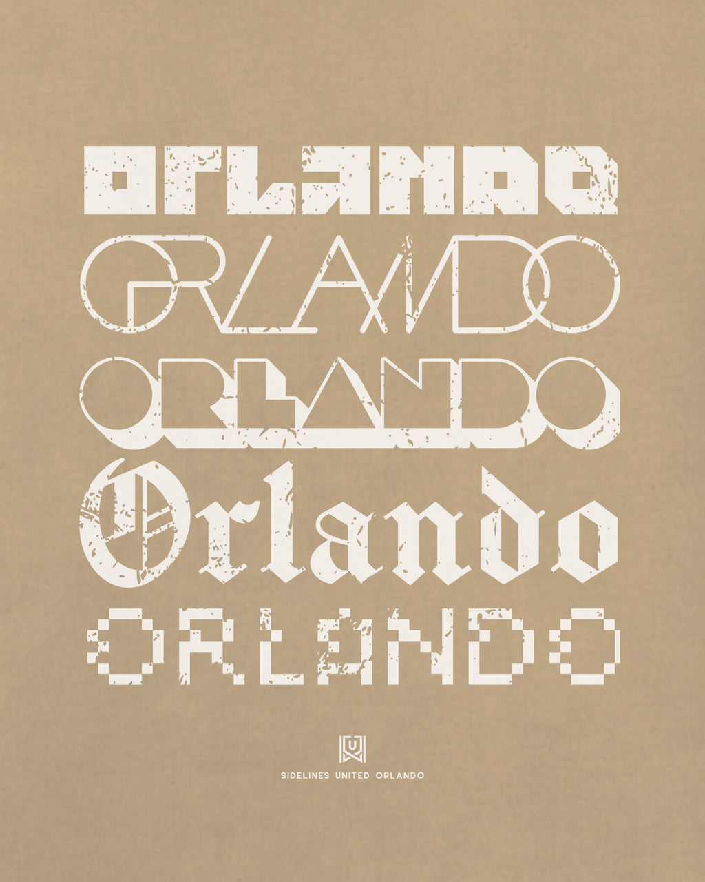 ORL Not Your Type Khaki Tee
