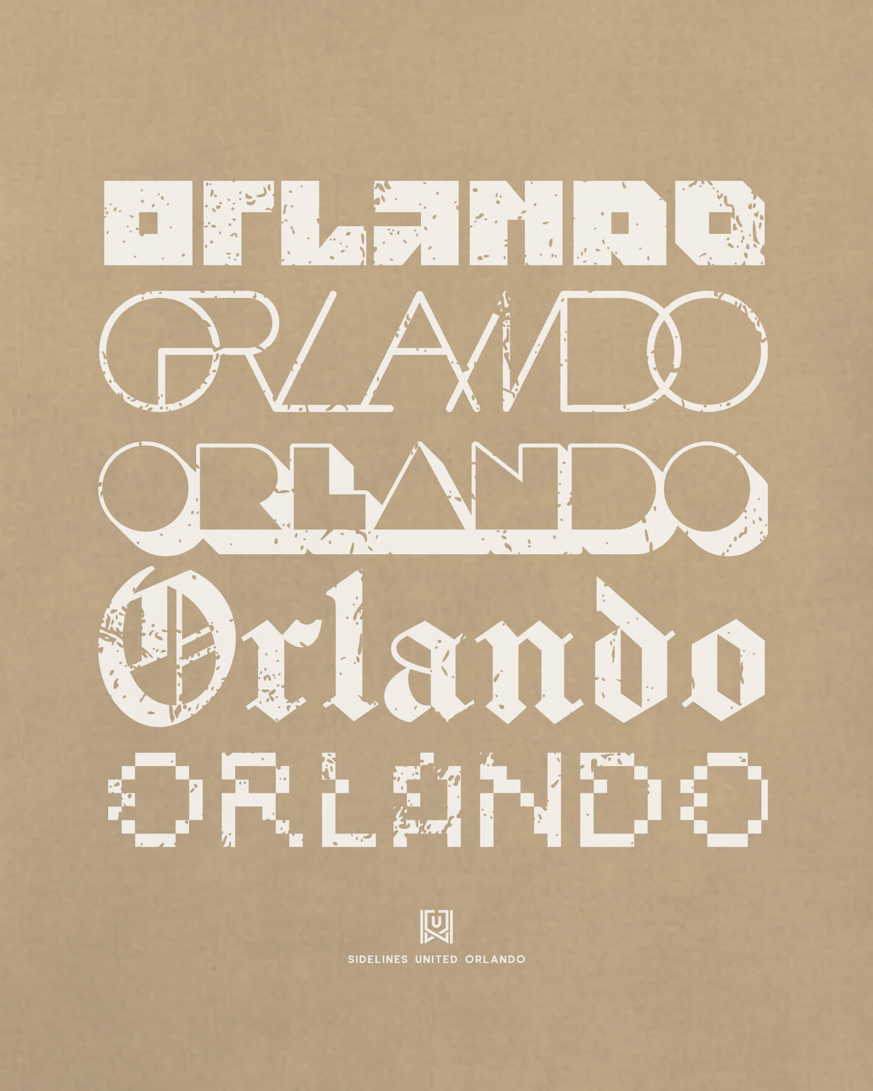 ORL Not Your Type Khaki Tee
