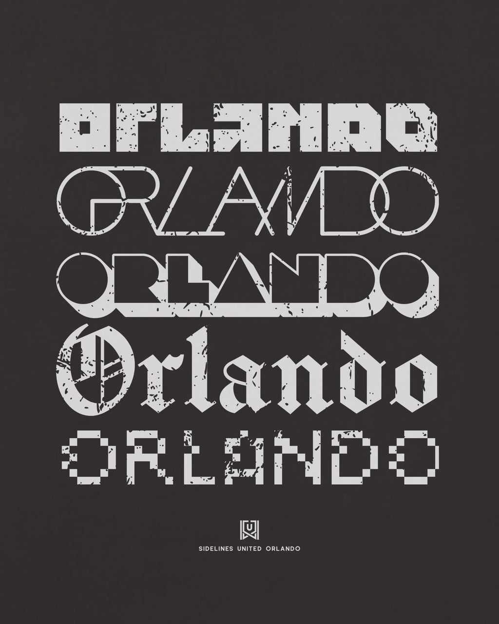 ORL Not Your Type Black Tee