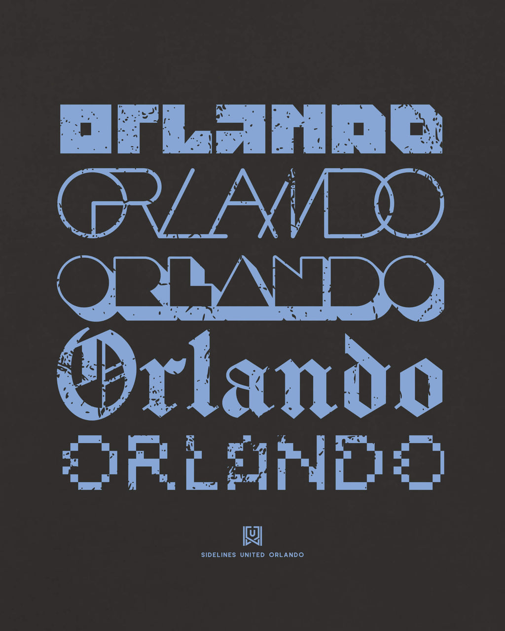 ORL Not Your Type Black Tee