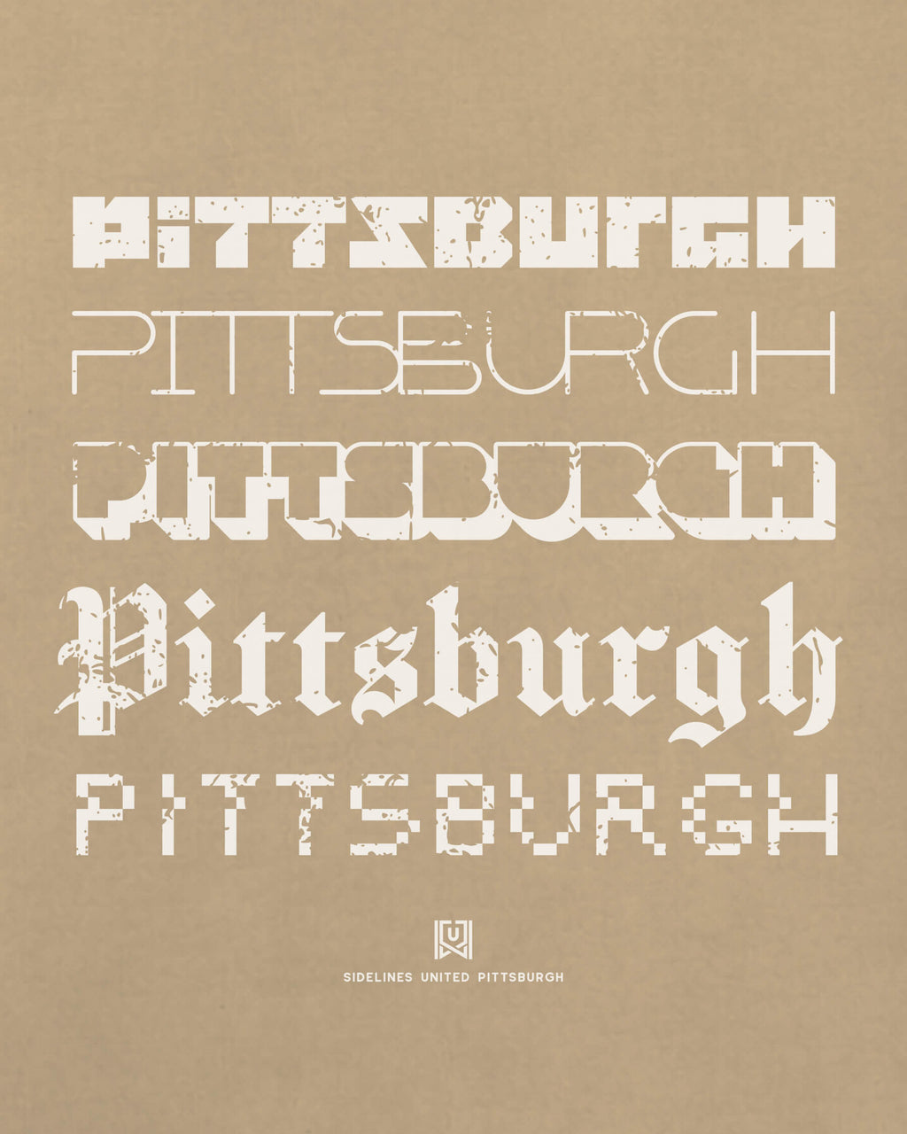 PGH Not Your Type Khaki Tee