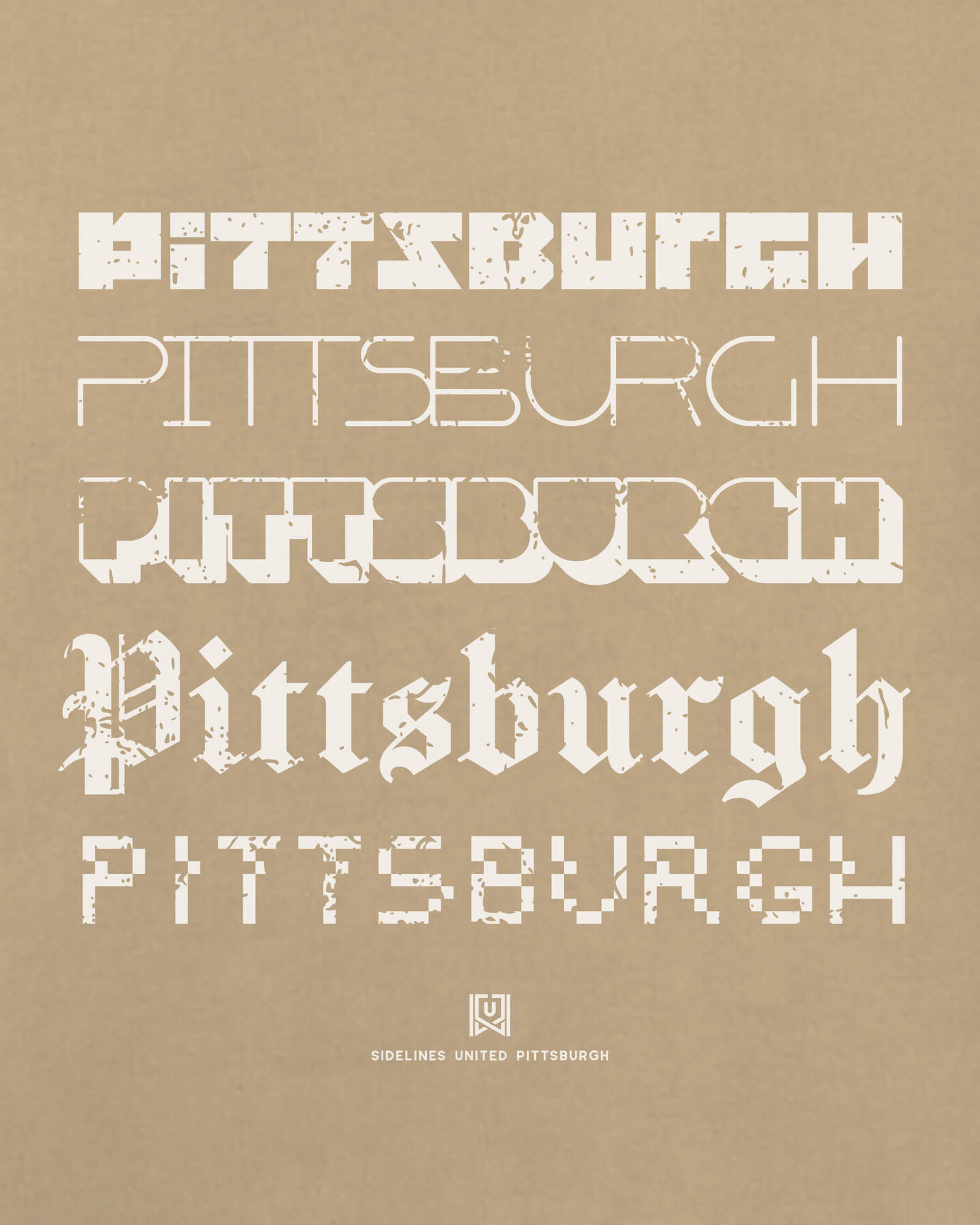 PGH Not Your Type Khaki Tee