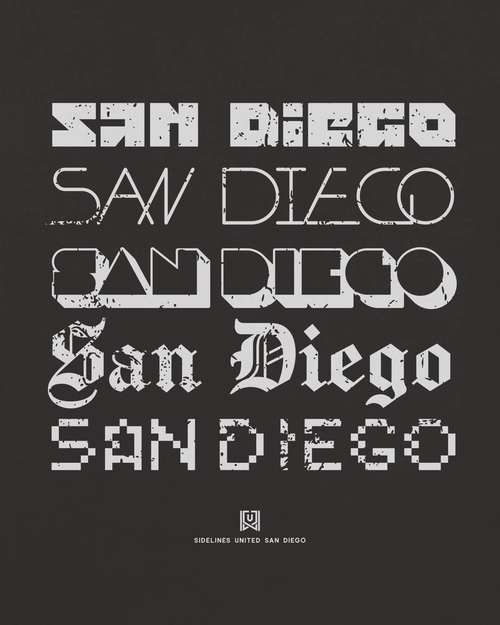 SD Not Your Type Black Tee