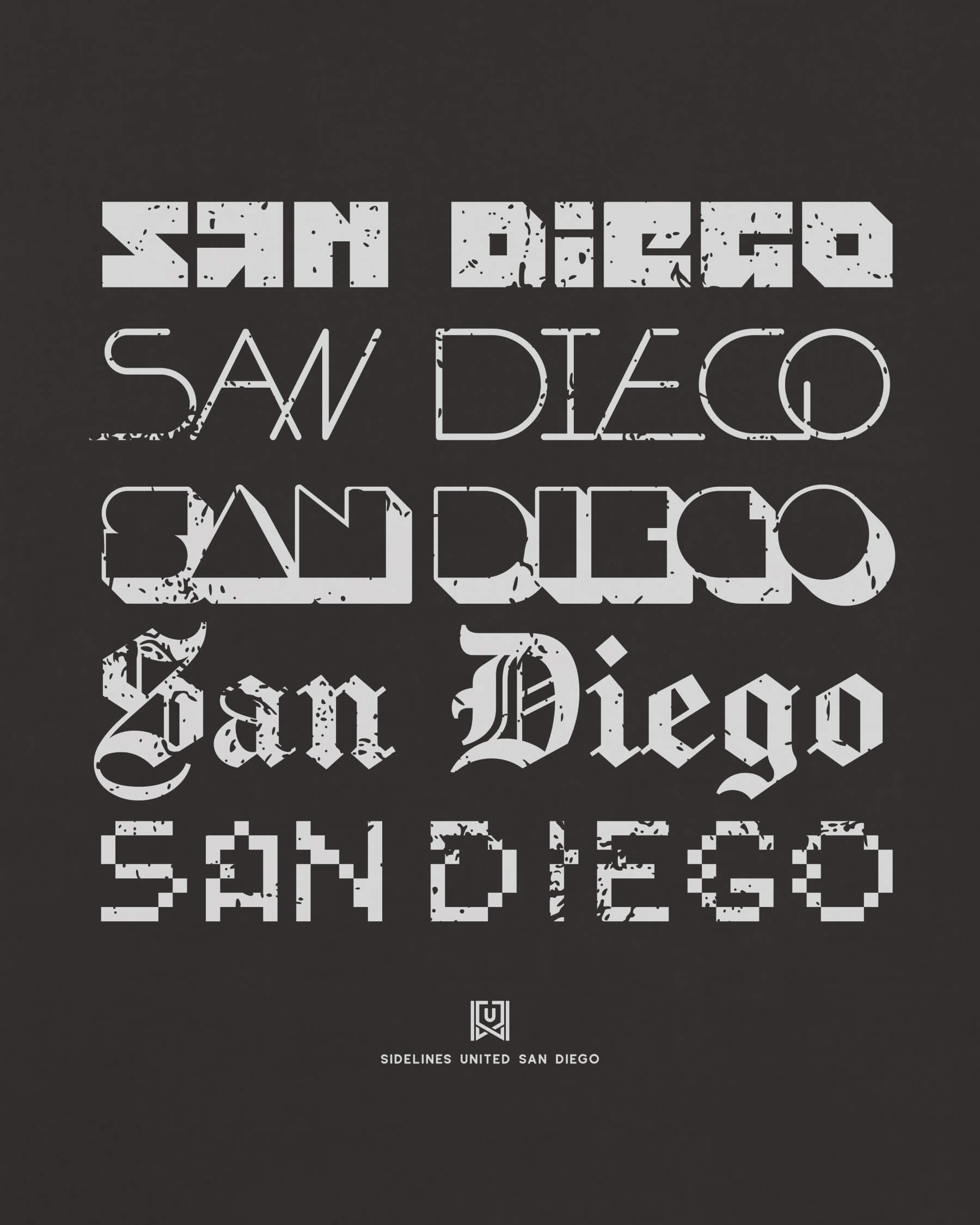SD Not Your Type Black Tee