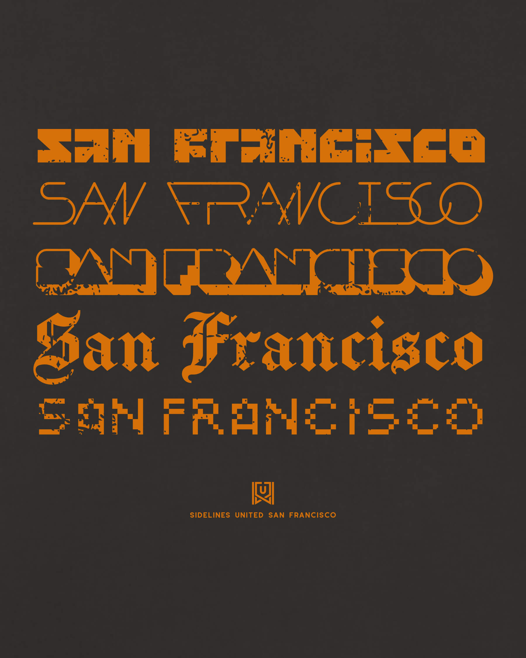 SF Not Your Type Black Tee