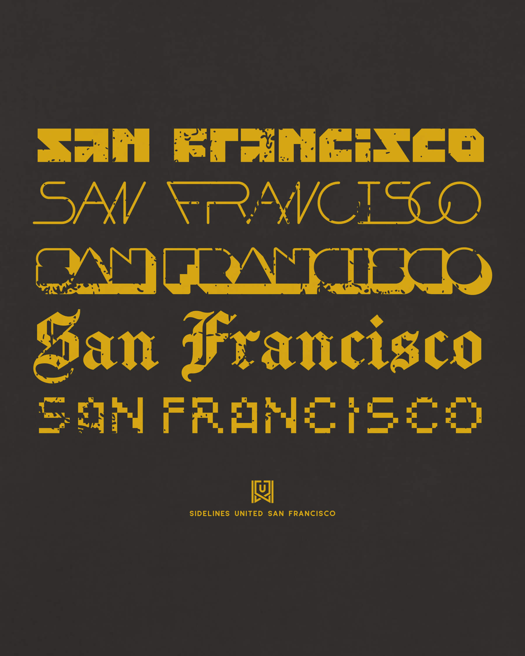 SF Not Your Type Black Tee