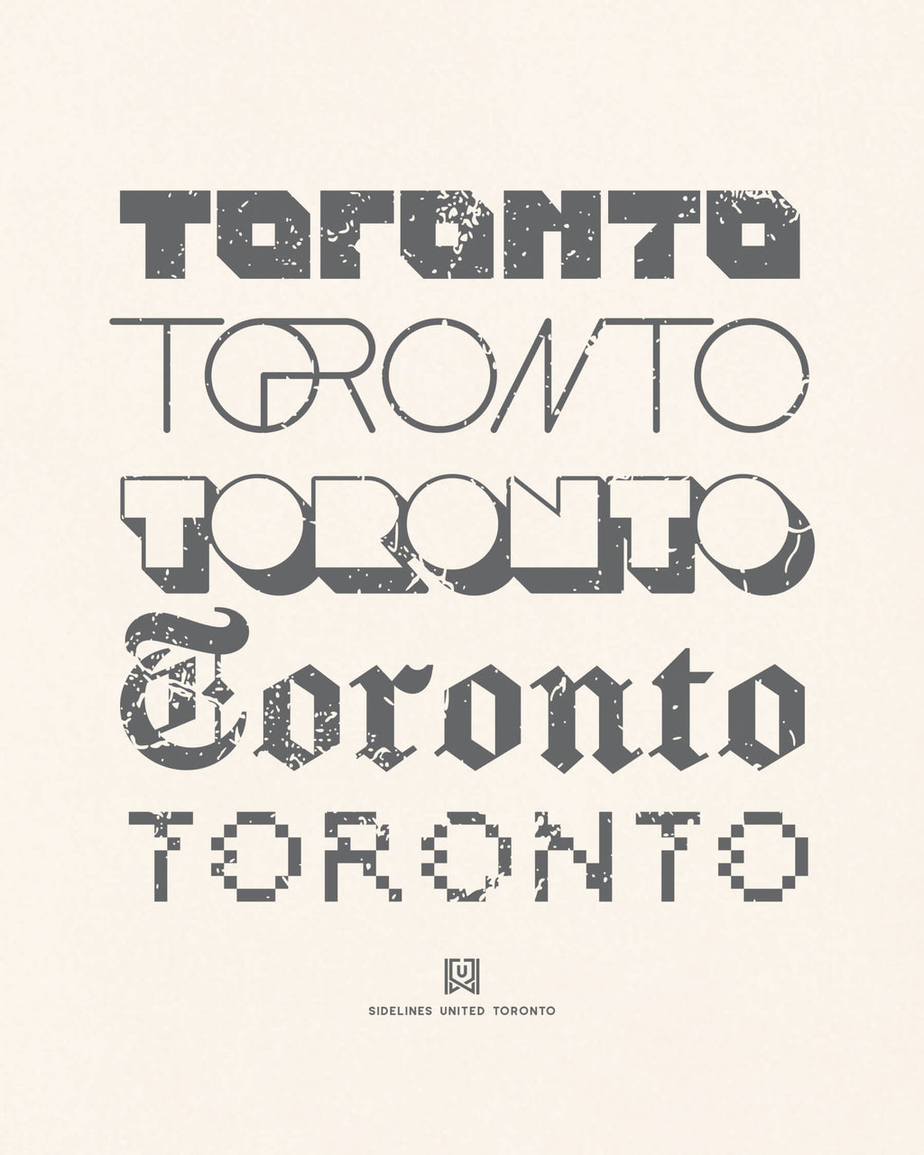 Toronto Not Your Type Vintage White Tee