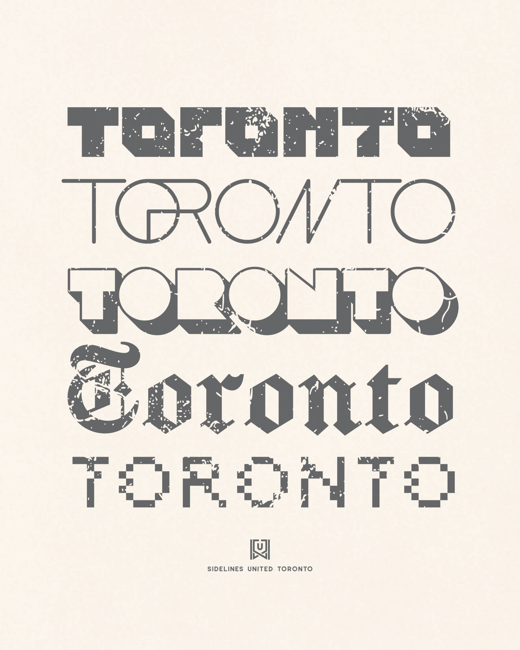 Toronto Not Your Type Vintage White Tee