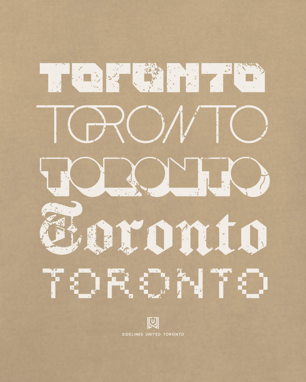 Toronto Not Your Type Khaki Tee