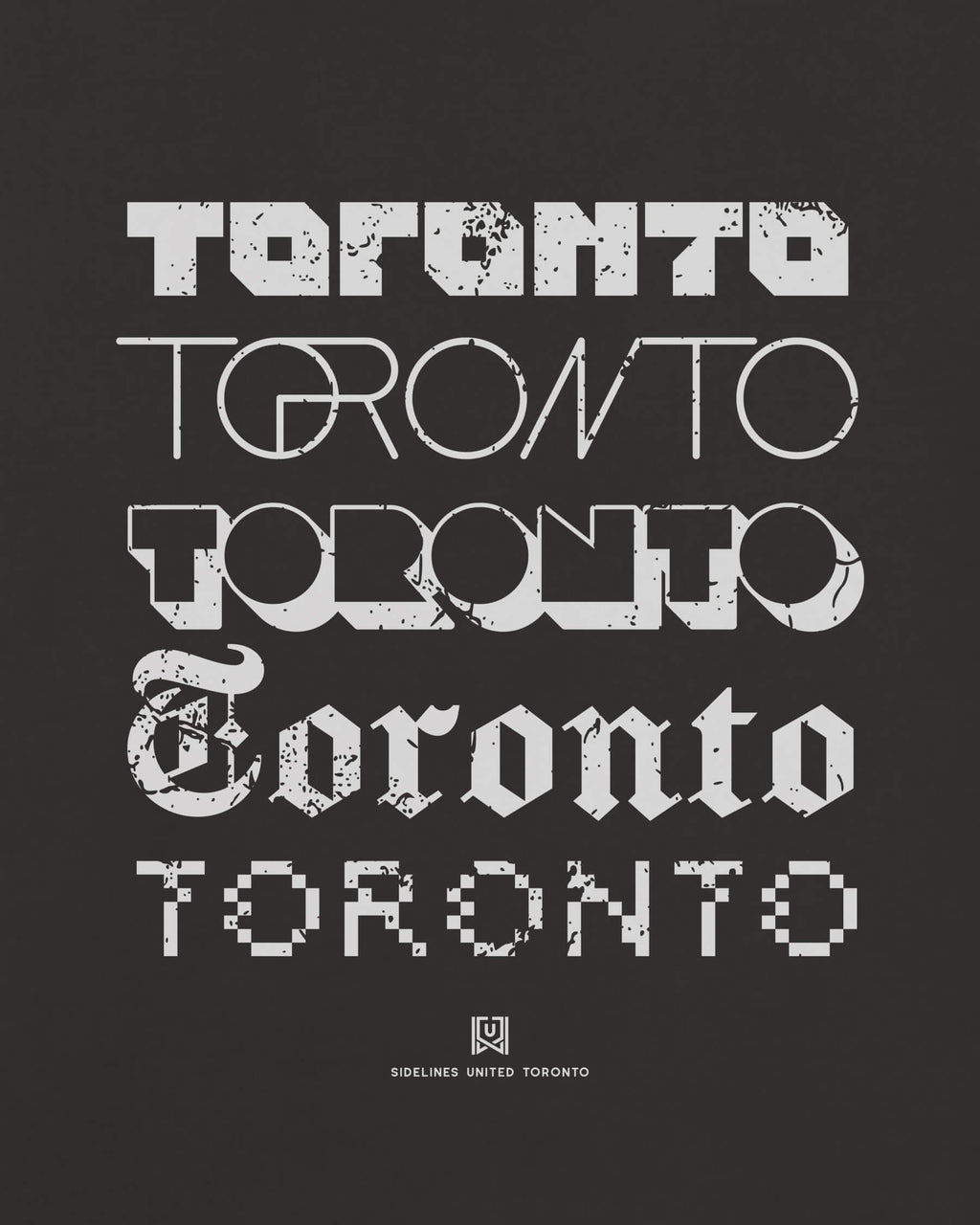 Toronto Not Your Type Black Tee