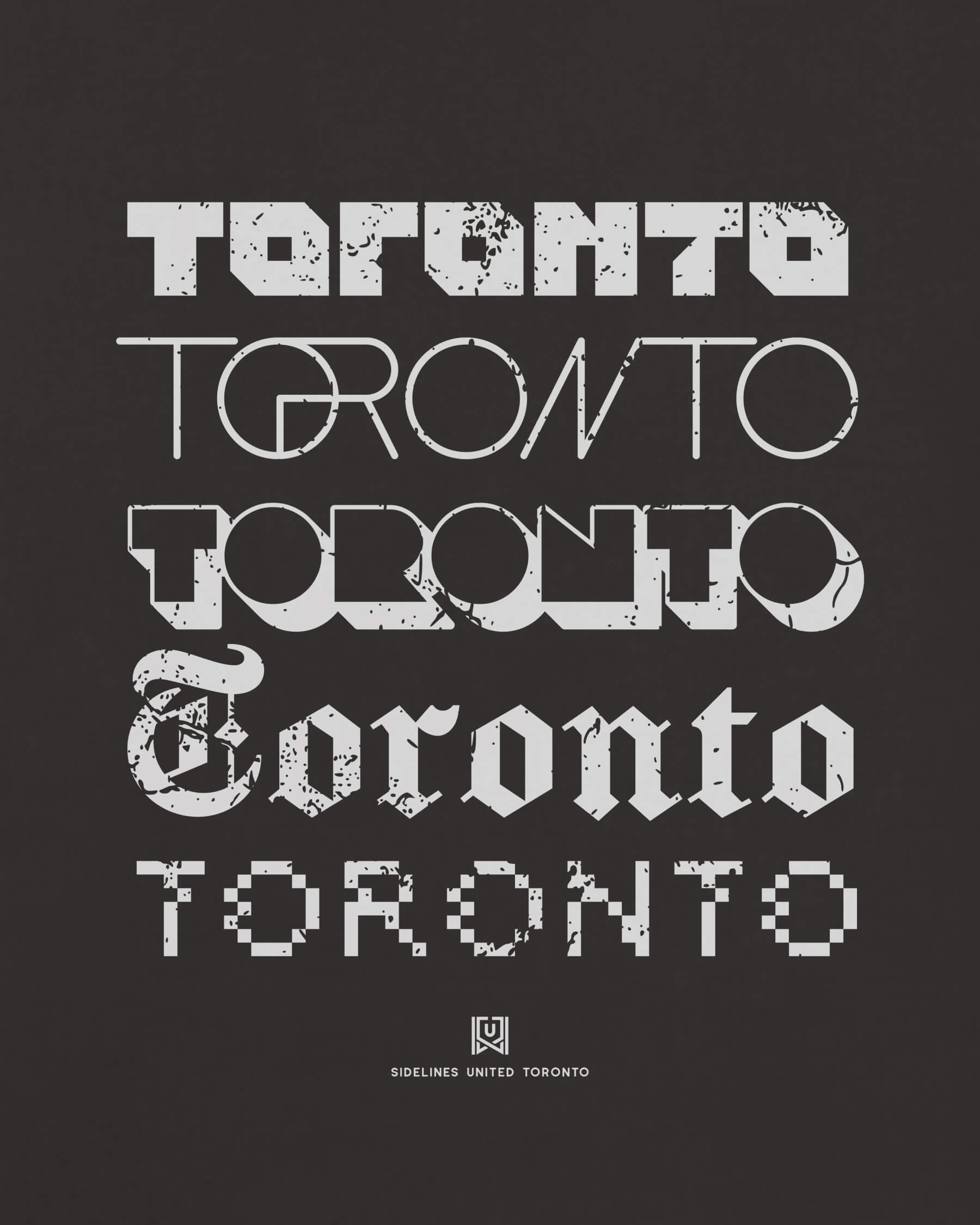 Toronto Not Your Type Black Tee