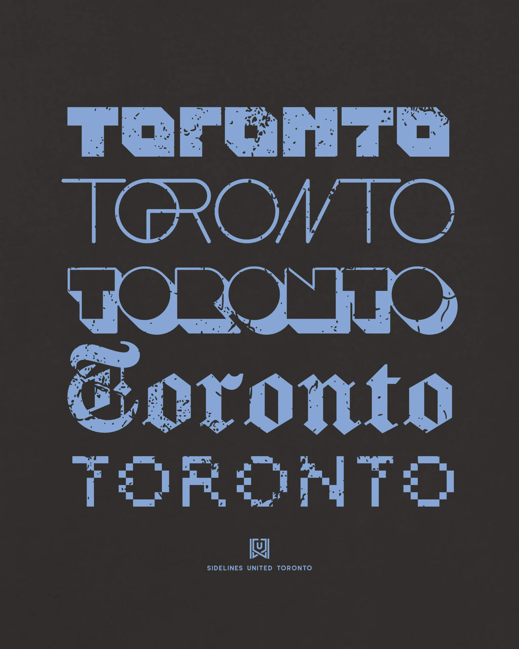 Toronto Not Your Type Black Tee