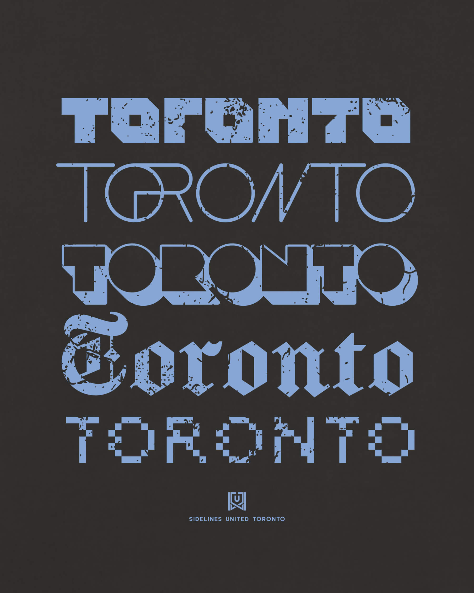 Toronto Not Your Type Black Tee