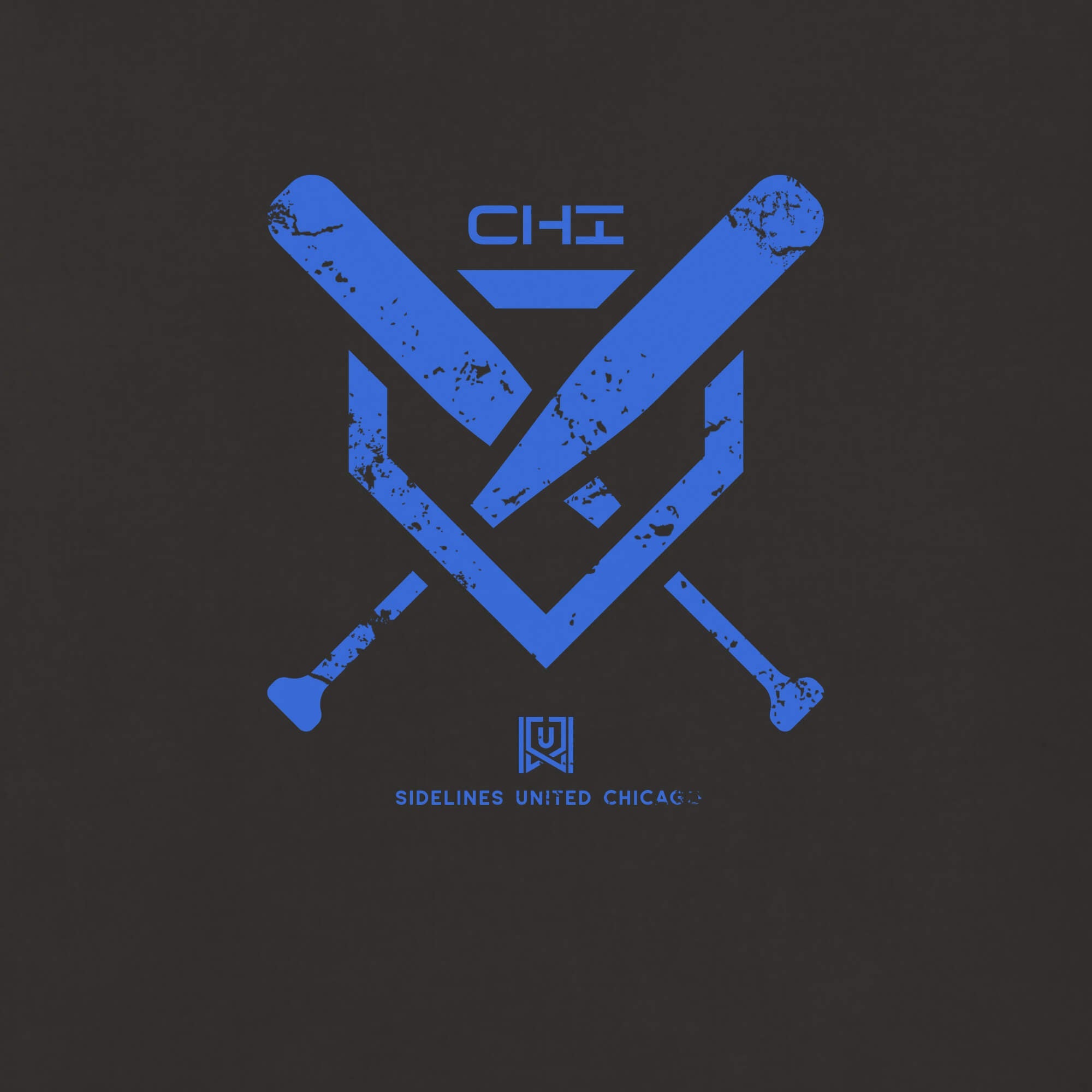 CHI Plate Mark Black Tee