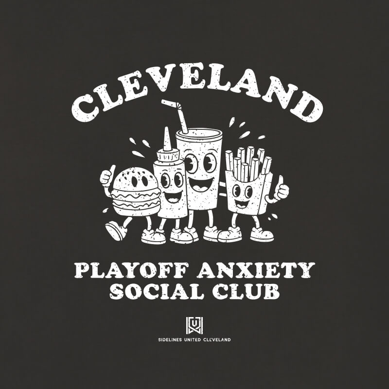 CLE Playoffs Black Tee