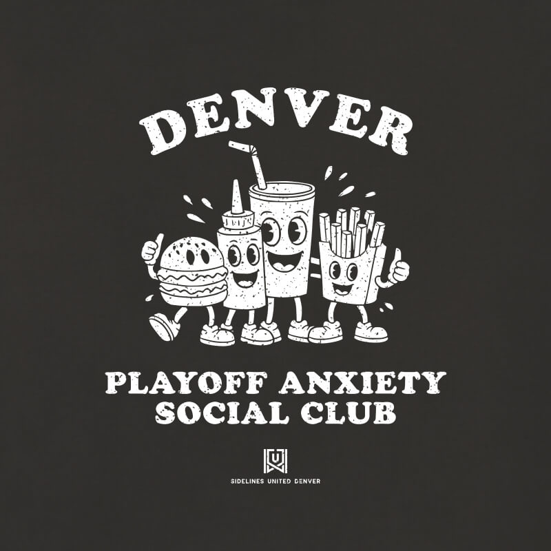 DEN Playoffs Black Tee