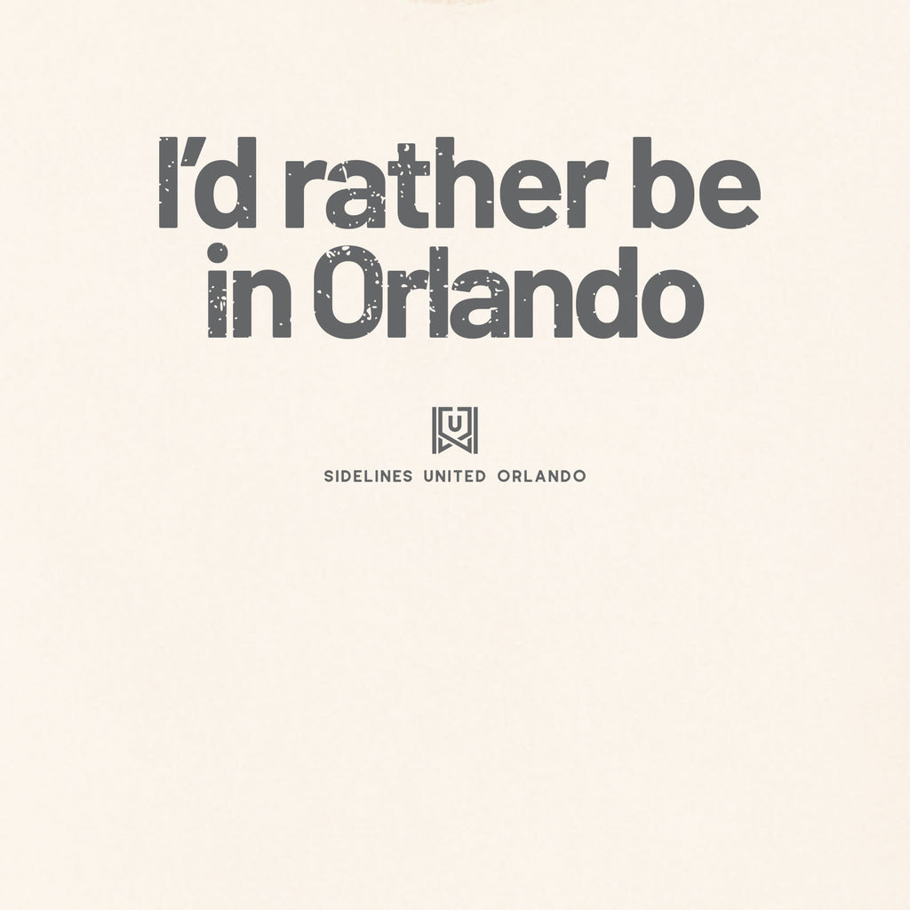 ORL Rather Be Vintage White Tee