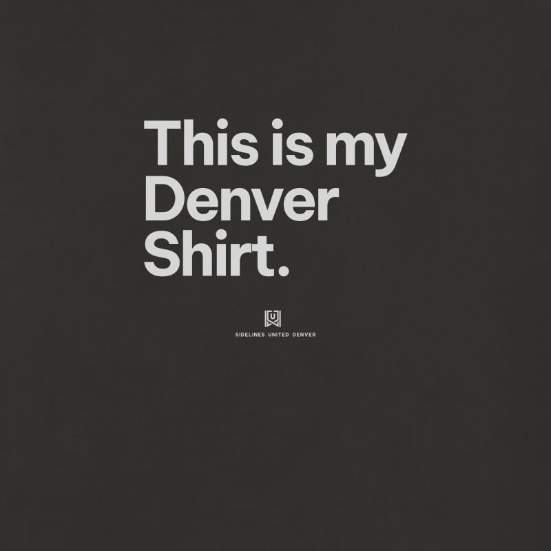 DEN Shirt Black Tee