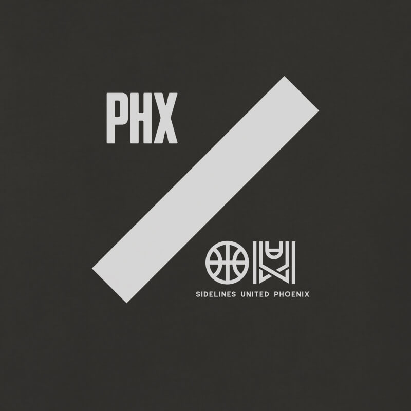 PHX Slash Black Tee