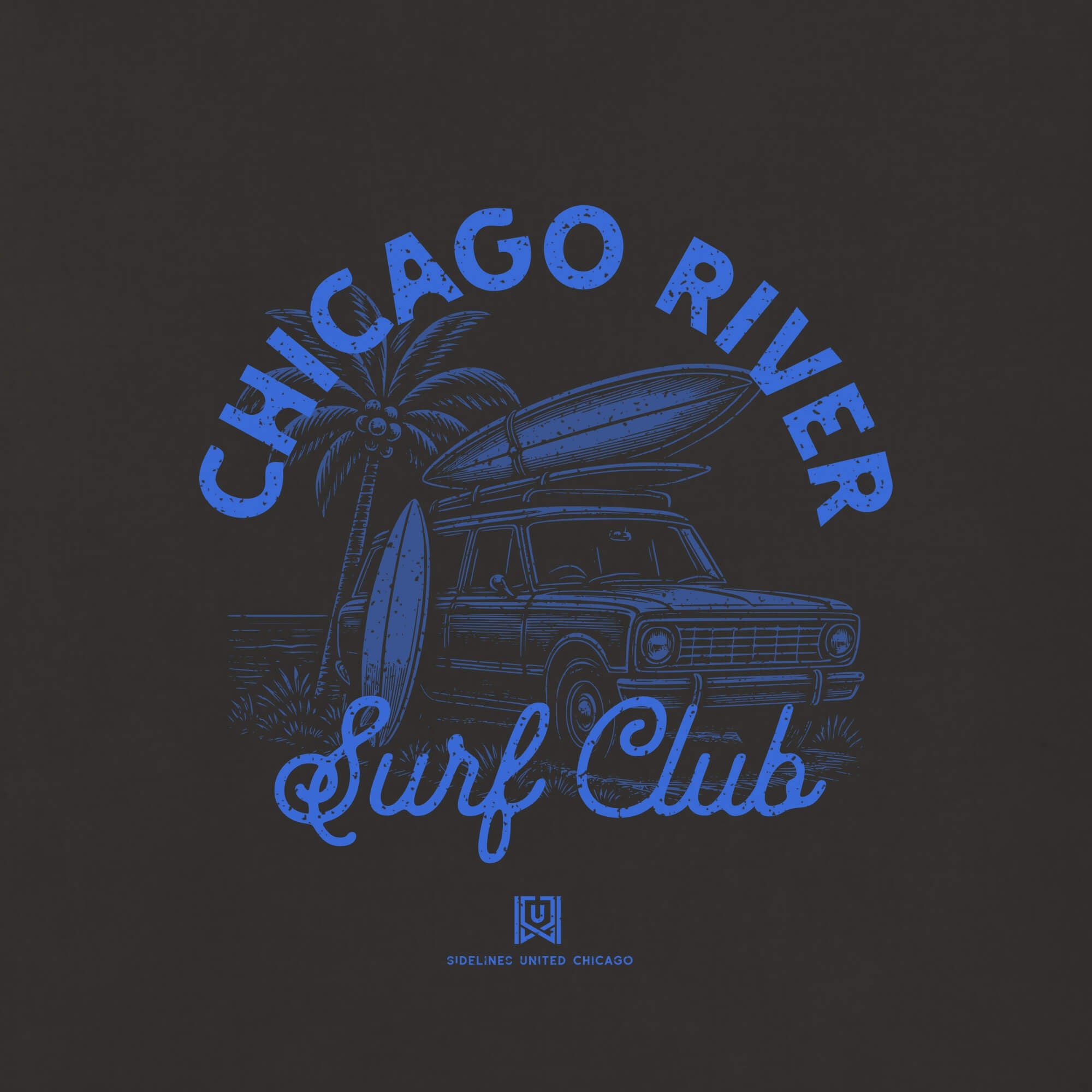 CHI Surf Club Black Tee